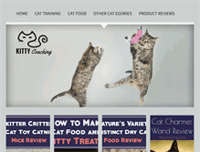 Tablet Screenshot of kittycoaching.com